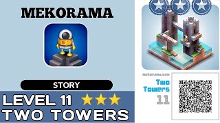 Mekorama STORY LEVEL 11 TWO TOWERS - Gameplay & Walkthrough