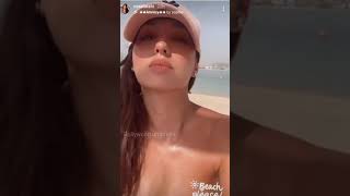 nora fatehi hot video on the beach