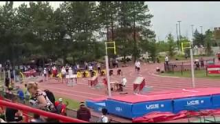 100m semi final 1 Ontario Provincial Championship 2019