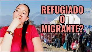 "MIGRANTE O REFUGIADO". LA IMPORTANCIA DE UTILIZAR EL TERMINO CORRECTO.