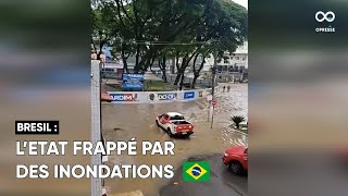 Au Brésil, au moins 18 morts après de fortes inondations dans l'État de Bahia