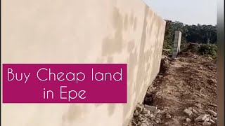 VICTORIA LAGOON  EPE UPDATE.. BUY CHEAP LAND IN EPE