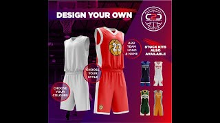 Instructional Video | How to Design Your Basketball Uniform Online