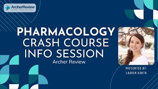 Pharmacology Crash Course Info Session for Nurses and Nursing Students