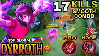 Dyrroth Buffed Hyper Carry Jungler |Dyrroth Gameplay| |Best Build| |Top Global| By: DyrrothTzy -MLBB