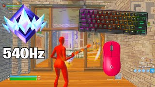 Apex Pro Mini & 360fps ASMR Chill 🤩 Tilted ZoneWars🏆Keyboard ASMR Fortnite Gameplay