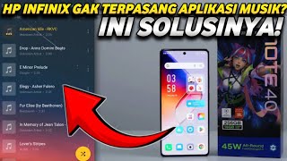 SOLUSI APLIKASI MUSIK UNTUK HP ANDROID INFINIX NOTE 40 DAN VARIAN LAINNYA!