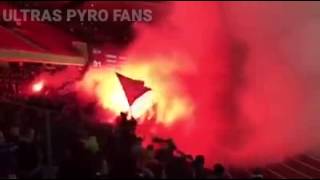 FC Nürnberg - Hertha BSC Berlin  16.12.2015 (PYROSHOW)