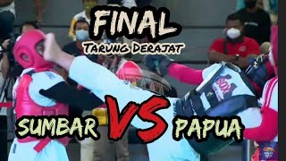 [FINAL] BAG BIG BUG.!!! (putri) SUMBAR VS PAPUA | FINAL TARUNG DERAJAT PON PAPUA 2021