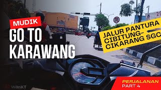 MUDIK || JALUR PANTURA CIKARANG || TO KARAWANG.