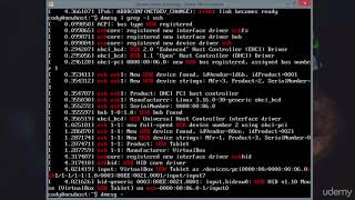 7   Using dmesg to read the kernel ring buffer