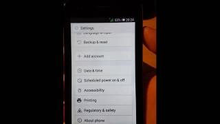 how to find provider ID in alcatel phone?