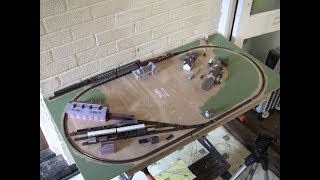 N gauge Layout Update 01 | 'The Canary Line' | June 2017