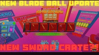 NEW BLADE BALL UPDATE *|INSANE NEW SWORDS!!|* (Roblox Blade Ball)