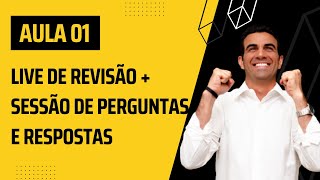 Live de Revisão + Sessão de Perguntas e Respostas da Aula 1 | Semana Rota das Milhas