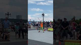 JUGGLING 🤹  || STREET PERFORMER #shortvideo