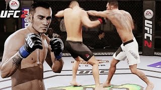 Nate Diaz -Vs- Tony Ferguson (Epic Brawl) EA SPORTS™ UFC® 2