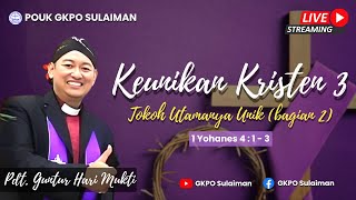 Ibadah Live Streaming | Minggu 19 Maret 2023 | Prapaskah 4 | POUK GKPO Sulaiman |