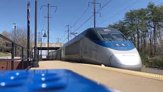 What an Acela looks like in Slo Mo