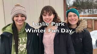 Winter Fun Day in Leslie Park