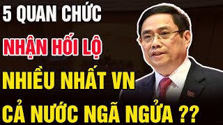 TBT Tô Lâm LÀM SẠCH BỘ MÁY: 5 Quan Chức Nhận Hối Lộ Khủng Nhất Việt Nam: Hàng Trăm Tỷ Bị Phơi Bày