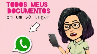 Como criar uma pasta dentro do whatsapp//Guardar tudo de importante//Sem instalar aplicativos