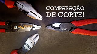 KNIPEX VS MARVEL: Comparação de Corte