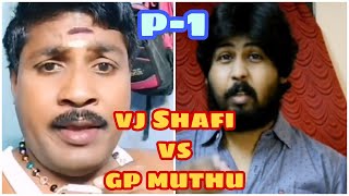 Gp Muthu trolled by vj Shafi funny videos 🤣🤣🤣🤣