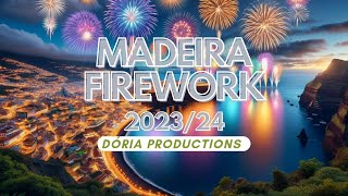 Spectacular New Year's Eve Fireworks 2023/2024 in Madeira, Portugal