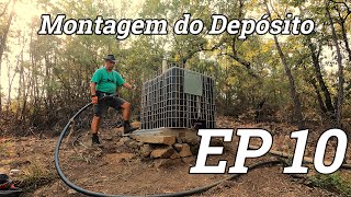 EP10 Projecto Cabana -  Finalmente o Deposito é Colocado na Base