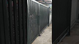 Modern tubular sliding gate 2024 update