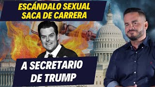 SE QUITA MATT GAETZ COMO SECRETARIO DE JUSTICIA