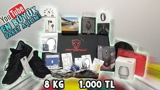 ÇİN'den KOLİ KOLİ ÜRÜN Almak !? | 8 KG | 2.000 TL (Gearbest)