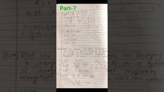 PHYSICS Class-12 (ELECTRIC POTENTIAL DUE TO NON CONDUCTING) #notes#shorts..