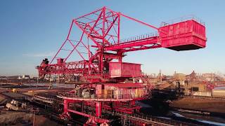 Explosive Demolition of Port Kembla Coal Terminal Reclaimer