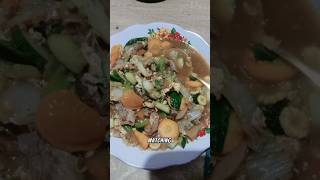 Part 1 : What i eat in a day with nuna jajan spesial edisi capcay #shorts #kuliner