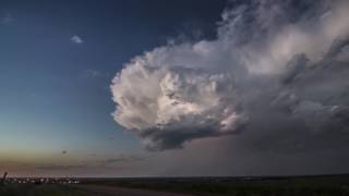 6/21/2017 Beaver City, NE Severe Storms & Milky Way Timelapse