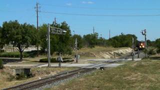 BNSF 5828 detour coal train on the KCS at Carrollton, Tx. 09/02/2011 ©