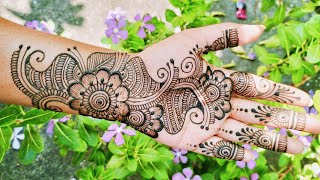 Diwali ❤️Special Mehndi😍Design||Simple And Easy Mehndi Design||New Stylish Mehndi Design