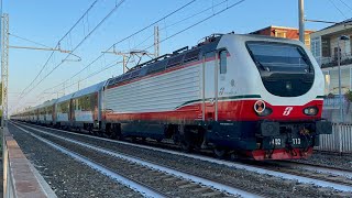 DOPPIA di E402 FB2.0 con PELLEGRINI sull’EXP14034 Lecce-Ventimiglia-Lourdes in TRANSITO a BELLARIVA…