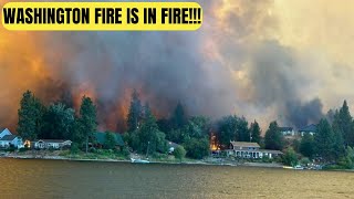 WASHINGTON FIRES: 1 killed, thousands under evacuation orders