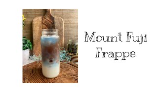 Mount Fuji Frappe | Blue tea recipe | Beverage Recipes