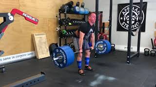 6/4/18 Deadlift 405x1@9.5 ws 2/4