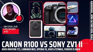 Canon R100, Sony ZV1 ii, XPeria 1V, Asky, Fokker | OSLLM42