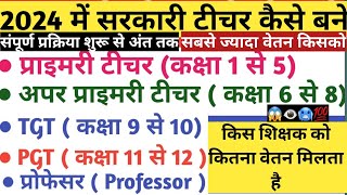 सरकारी टीचर कैसे बने | Sarkari Teacher Kaise Bane |  टीचर कैसे बने | teacher Kaise bane | Teacher