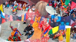 traditional lama dance(dheykyap) in mustang||syang_village||thakali culture||SAMAR VLOG||