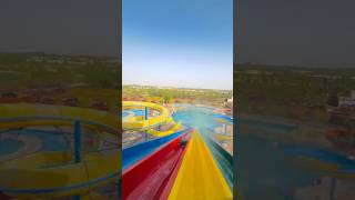 Fiesta Water Park Yellow Slide 💛🌊 #fiesta #waterpark #slide #minivlog #music