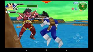 Dragon Ball Z: Tenkaichi Tag Team-PSP-Vegeta STEALS FREEZER'S FIVE DRAGON BALLS&then defeats ZARBON!