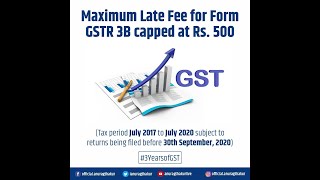 Good News| Nil Late fee on GSTR-3B 01-07-17 to 31-07-20 till 30-09-20 for all taxpayers| Santhosh S