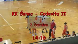 Liga U-13-2, Šanac - Cedevita II, 23.3.2019